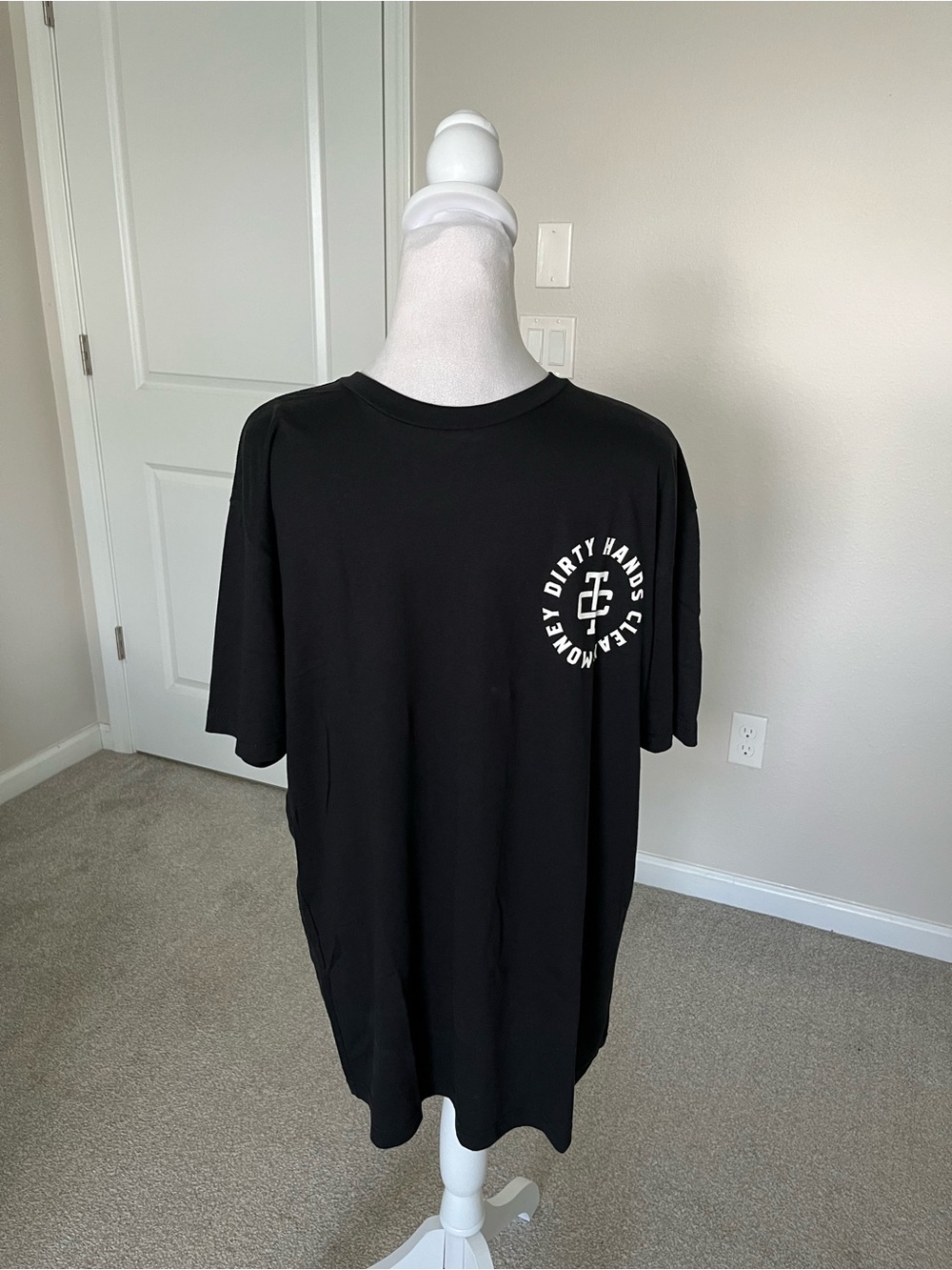 NWT Troll Co. Dirty Hands Clean Money Black Short Sleeve T-Shirt Size L & 3X - Picture 2 of 12
